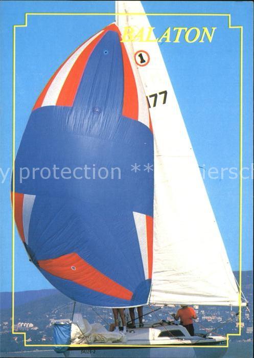 Segelboote Balaton