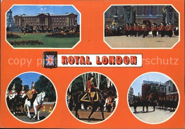Leibgarde Wache London Queen Elizabeth II.