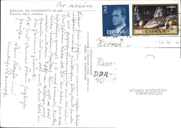 Tanz Taenzer Estampa tipica andaluza – Bild 2