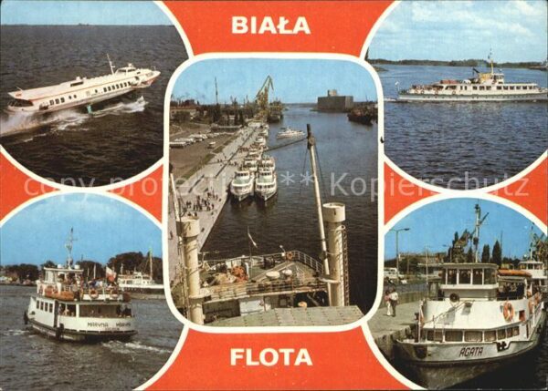 Motorschiffe Biala Flota Zeglugi Szczecinskiej