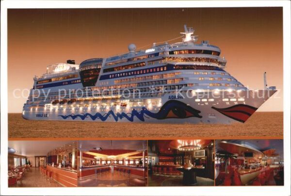 Faehre Ferry Bac Traghetto-- AIDA Diva