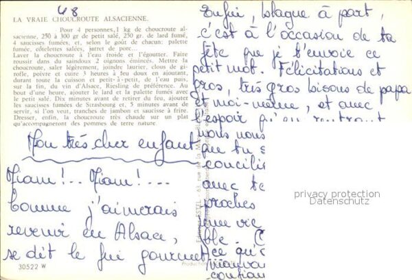 Lebensmittel Vraie Choucroute Alsacienne Recette – Bild 2