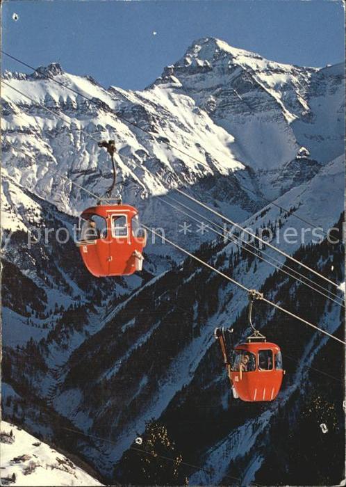 Seilbahn Grotzenbüel Braunwald Hausstock