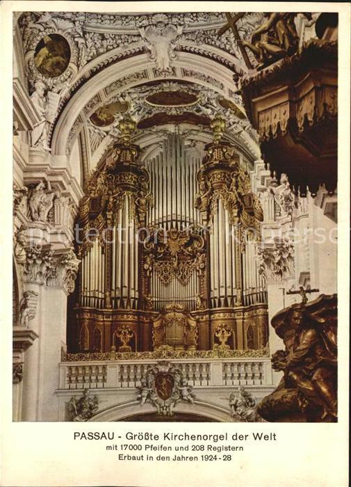 Kirchenorgel Passau