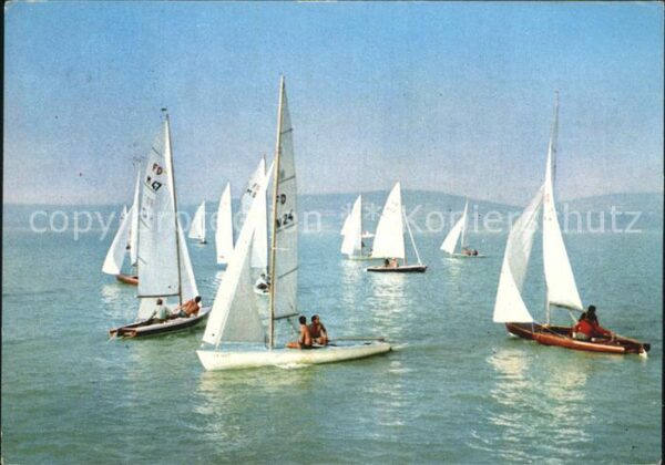 Segelboote Balaton Plattensee