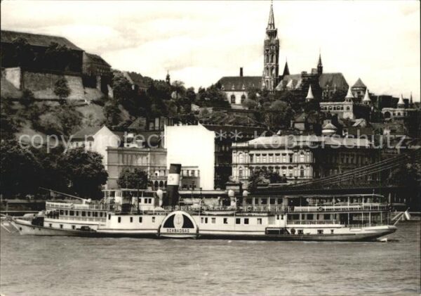 Dampfer Seitenrad Szabadsag Budapest