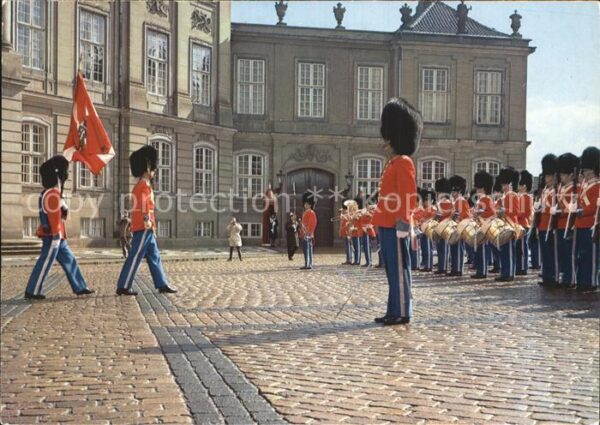 Leibgarde Wache Copenhagen Amalienborg Palace