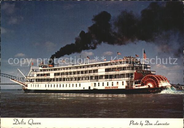 Dampfer Schaufelrad Delta Queen Mississippi River