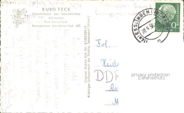 Kirchheim Teck Burg Teck Fliegeraufnahme – Bild 2