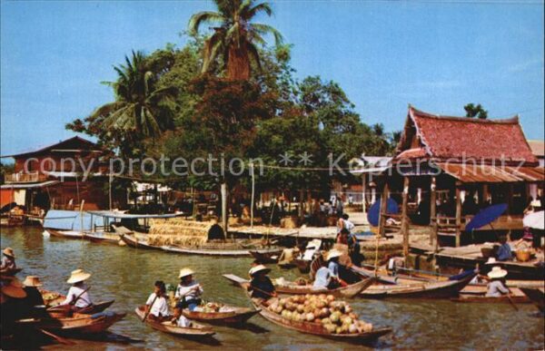 Thailand Floating Market