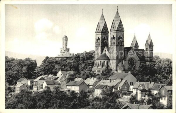 Bad Homburg Erlöserkirche mit Schlossturm