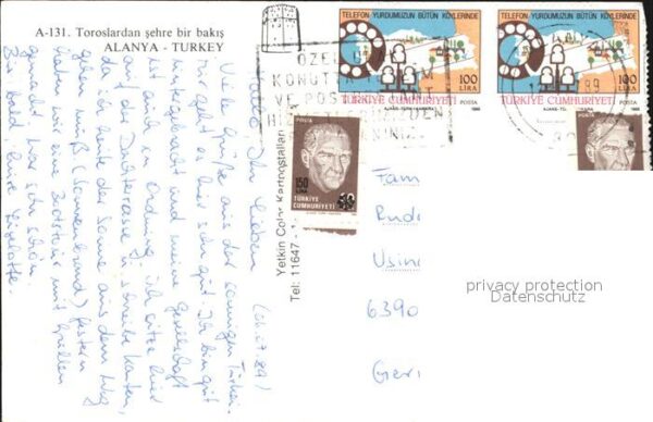 Alanya Toroslardan sehre bir bakis – Bild 2