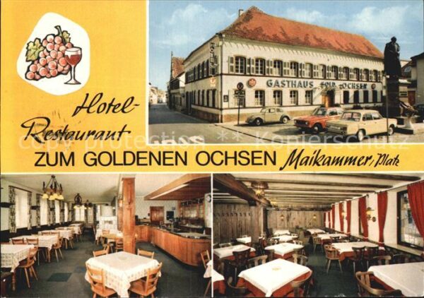 Maikammer Hotel Restaurant Zum goldenen Ochsen Sp