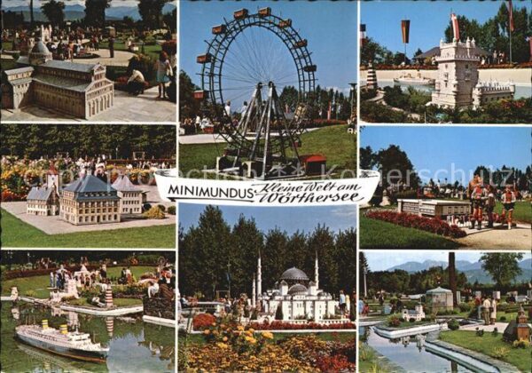 Klagenfurt Woerthersee Minimundus Kleine Welt am Wörthersee Te