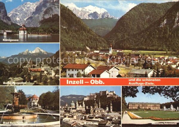Inzell Königssee Panorama Berchtesgaden Bad Re