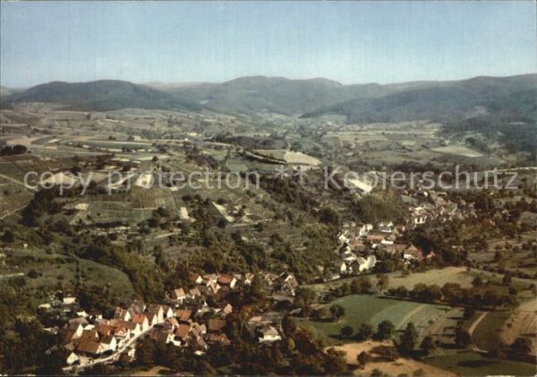 Zell Bensheim Fliegeraufnahme