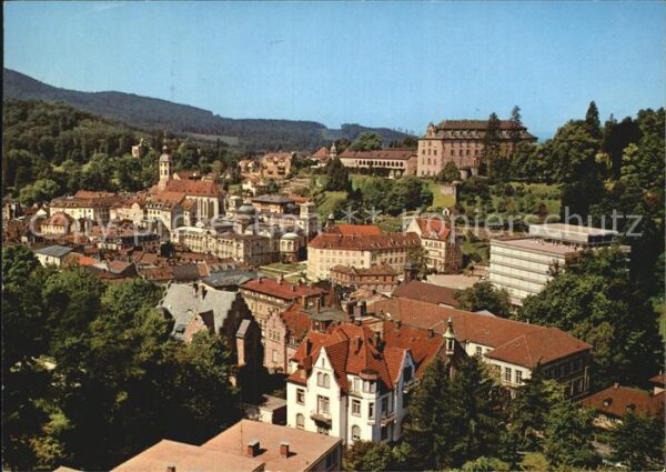 Baden-Baden Blick zum neuen Schloss