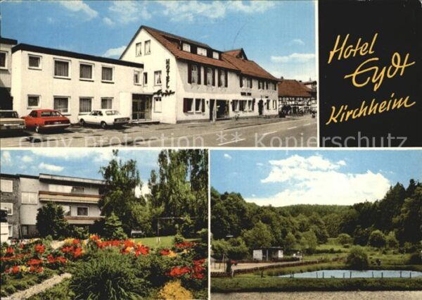 Kirchheim Hessen Hotel Eydt Garten Naturschwimmbad