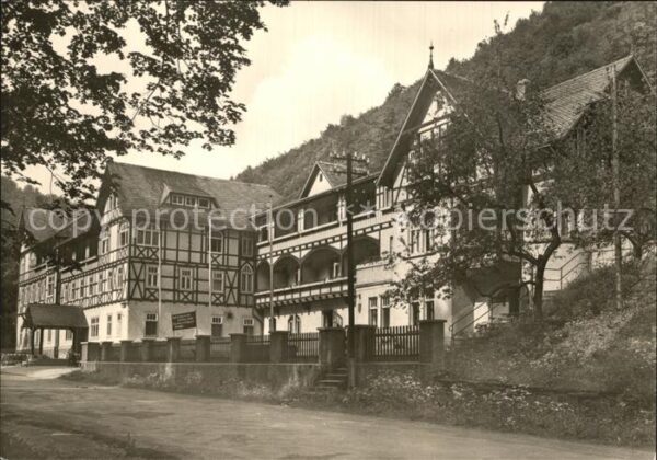 Bad Blankenburg FDGB Erholungsheim Albert Hähnel