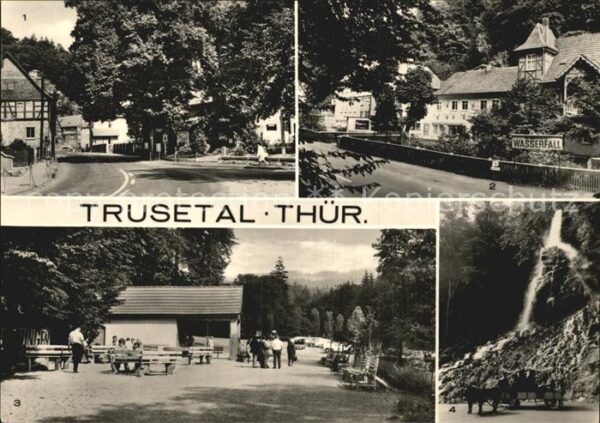 Trusetal Pappenheimplatz HO Gaststätte Wasserfal