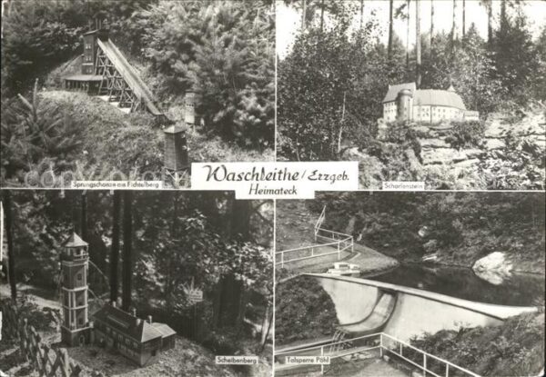 Waschleithe Fichtelberg Sprungschanze Scharfenstein