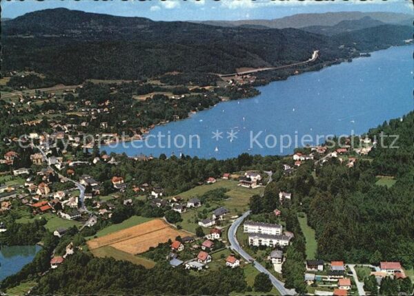 Velden Woerthersee Fliegeraufnahme