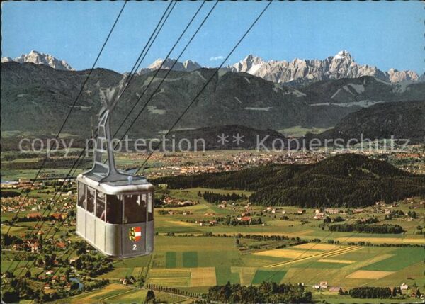 Villach Kaernten mit Mangert und Kanzelbahn