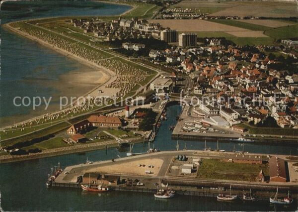 Buesum Nordseebad Fliegeraufnahme
