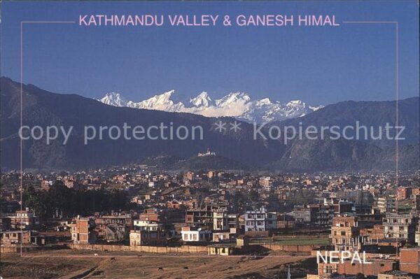 Kathmandu Valley and Ganesh Himal