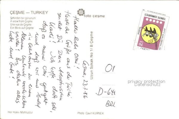 Cesme Sehirden bir görünüm – Bild 2