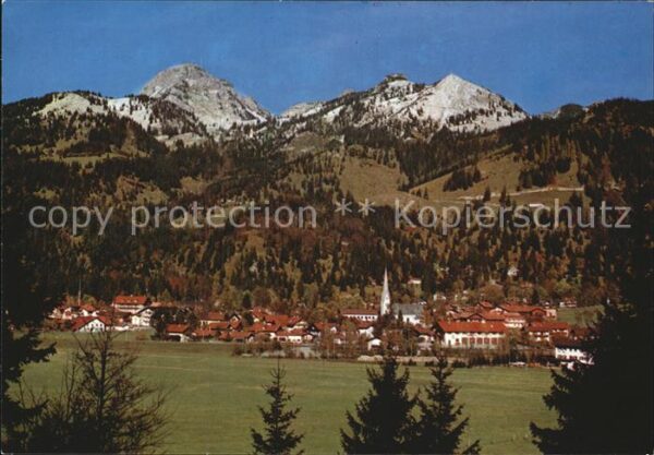 Bayrischzell mit Wendelstein