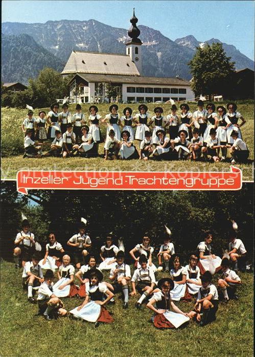 Inzell Inzeller Jugend Trachtengruppe Kirche