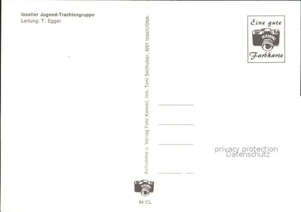 Inzell Inzeller Jugend Trachtengruppe Kirche – Bild 2