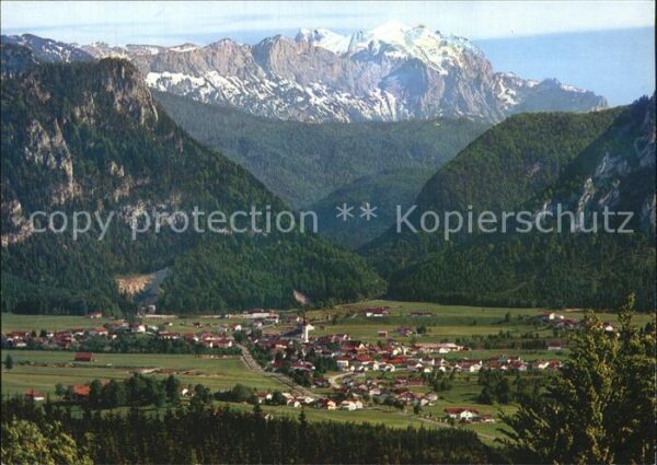 Inzell Panorama mit Reiteralpe