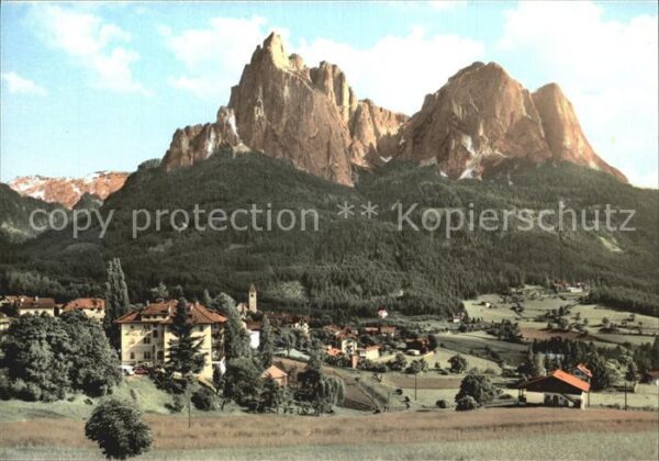 Seis Schlern mit Dolomiten