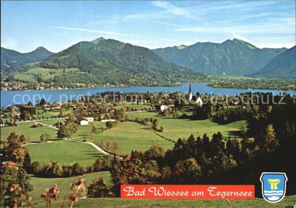 Bad Wiessee am Tegernsee Panorama