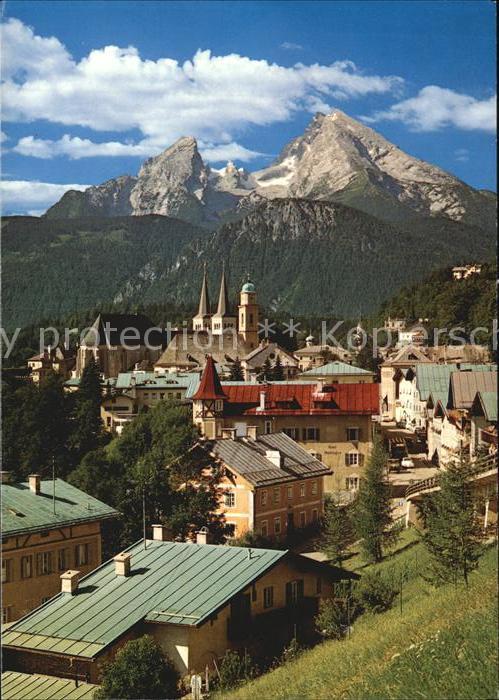 Berchtesgaden mit Watzmann