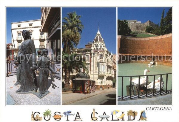 Cartagena Murcia Monumento a las Procesionistas Palacio