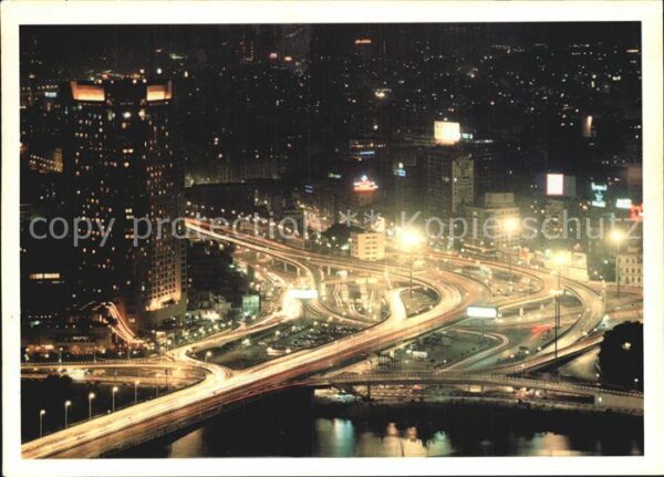 Cairo Egypt bei Nacht