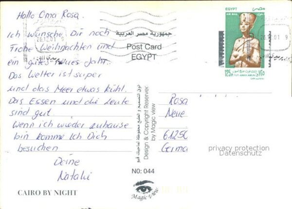 Cairo Egypt bei Nacht – Bild 2