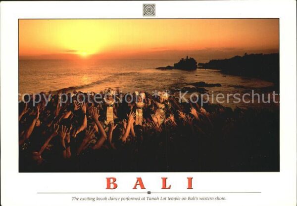 Bali Indonesien The exciting kecak dance performed at T