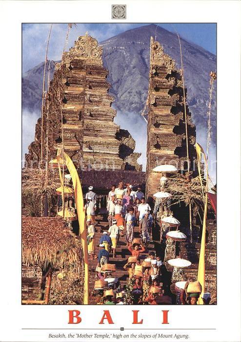 Bali Indonesien Besakih the Mother Temple hig ond the s