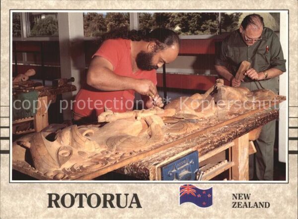 Rotorua The ancient art of Maori carving ist ta