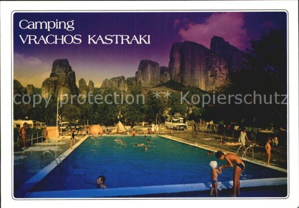 Kastraki Camping Vrachos Swimmingpool