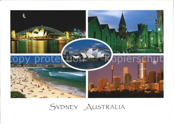 Sydney New South Wales Opera House Sandstone Buildings of The