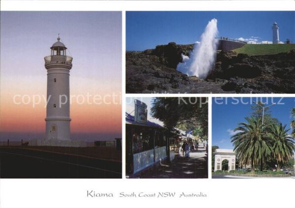 Kiama Blow Hole Point Lighthouse Blow Hole Th