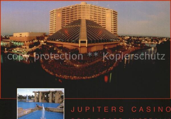 Gold Coast Australia Jupiters Casino Night lights Insert Poo