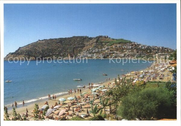 Alanya Dogu plajindan Alanya Kalesine bir baki