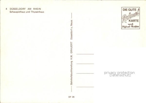 Duesseldorf Schauspielhaus Thyssenhaus – Bild 2
