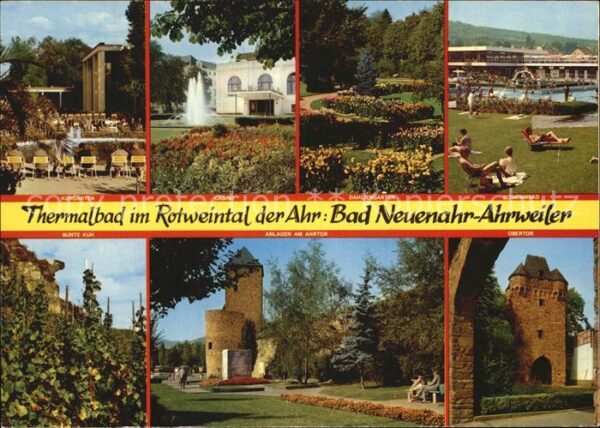 Bad Neuenahr-Ahrweiler Schwimmbad Casino Kurgarten Ahrtor